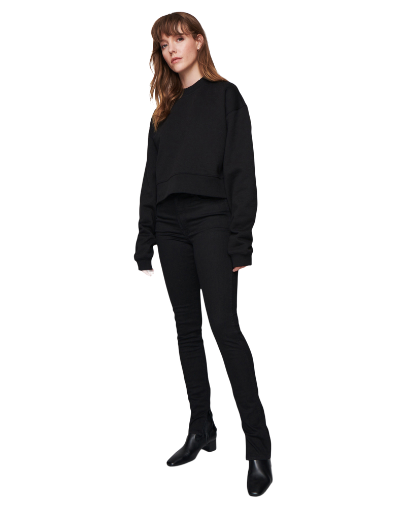 Women's Mock Neck in Black