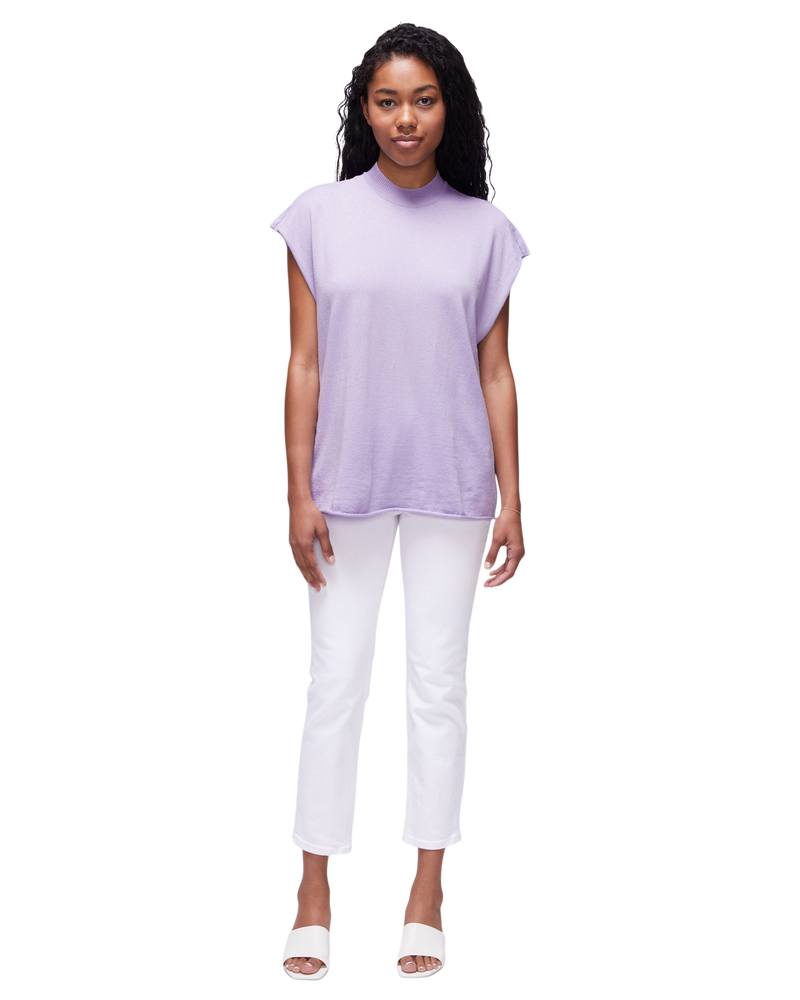 unisex lilac muscle tee