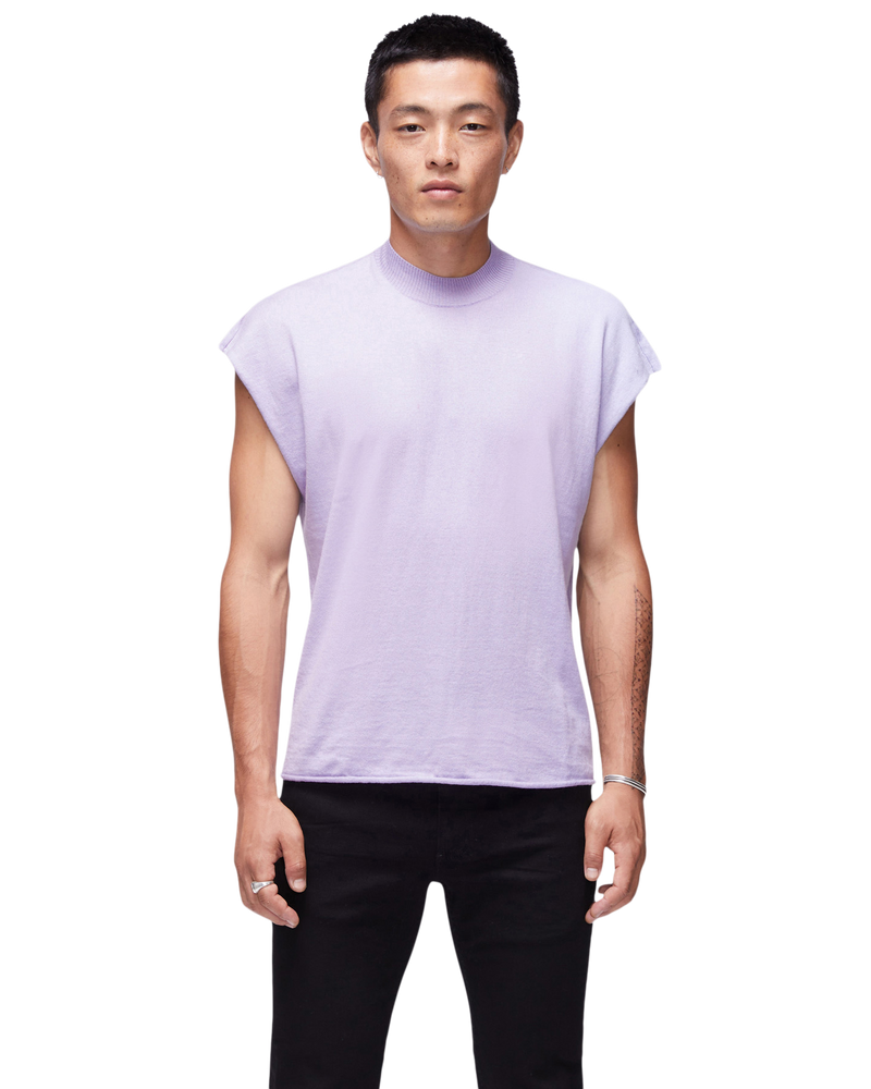 unisex lilac muscle tee