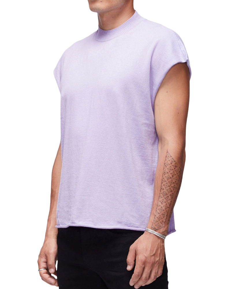 unisex lilac muscle tee