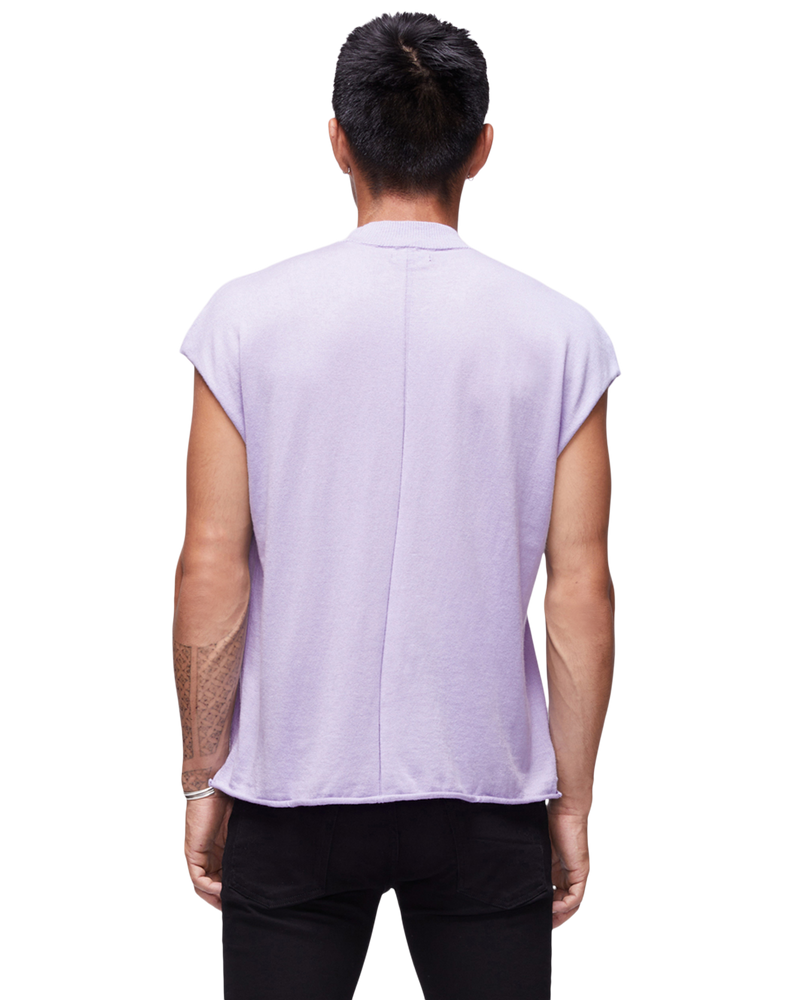 unisex lilac muscle tee