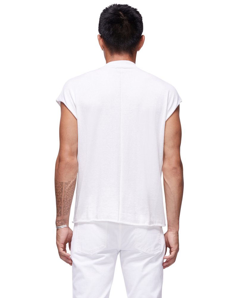 Unisex Muscle Tee in Ivory